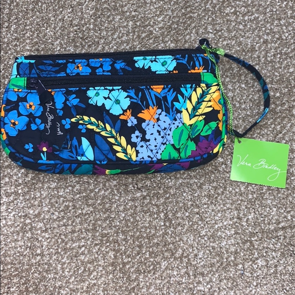 Vera Bradley Midnight Blues Wristlet!